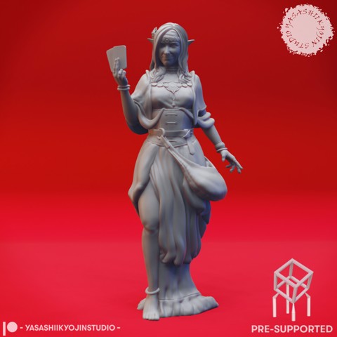 Image of Vadoma - Fortune Teller - Tabletop Miniatures (Pre-Supported)