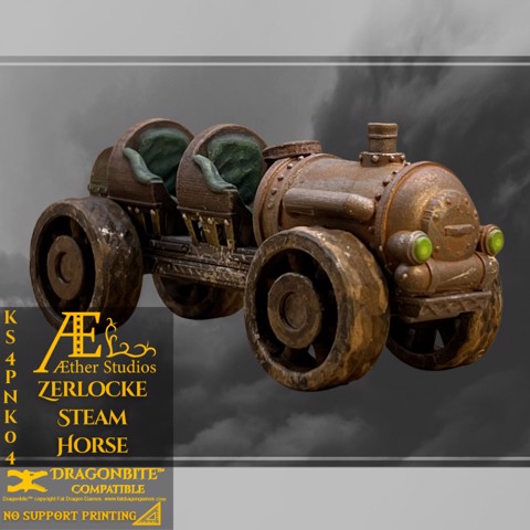Image of KS4PNK04 – Pankhurst Zerlocke Mk.I Steam Horse