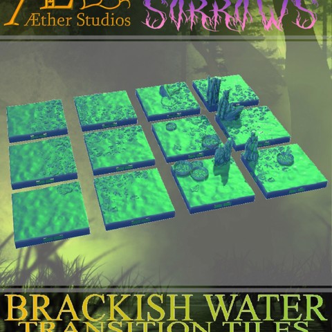 Image of KS1SOS12 - Brackish Water Transition Tiles