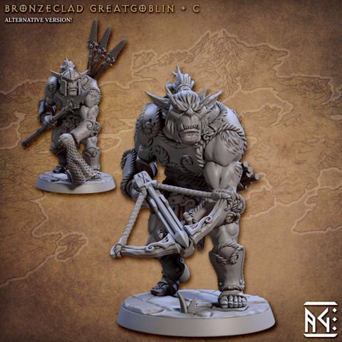 Image of Bronzeclad Greatgoblin - C (Bronzeclad Greatgoblins)