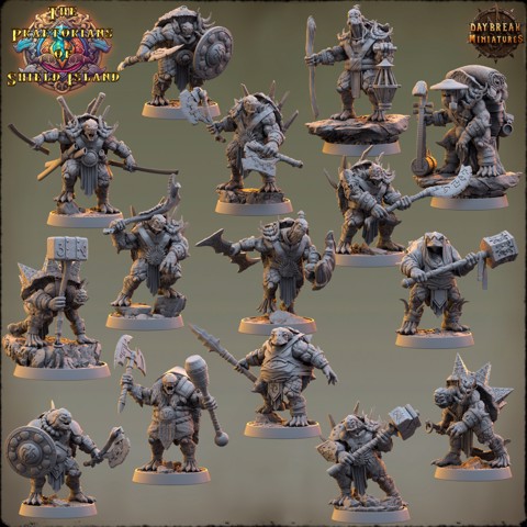 Image of The Praetorians of Shield Island - COMPLETE PACK