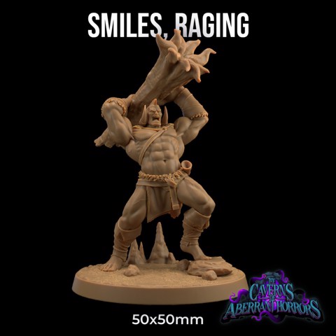 Image of Smiles, Raging | PRESUPPORTED | The Caverns of Aberrant Horror
