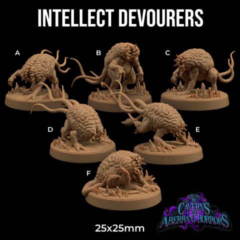 Image of Intelect Devourers | PRESUPPORTED | The Caverns of Aberrant Horror