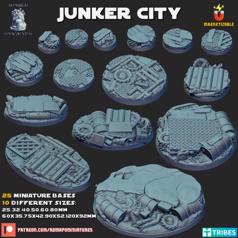 Image of Junker City Bases (pre-supported)