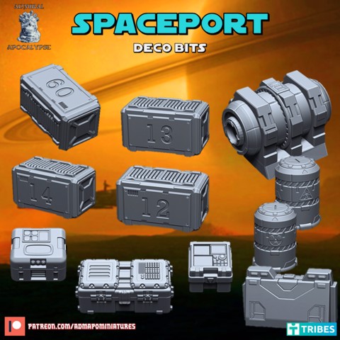 Image of Spaceport Deco Bits