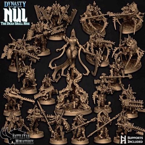 Image of Dynasty of Nul: The Dead Shall Rise Character Pack