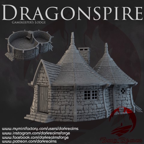 Image of Dark Realms - Dragonspire Wizarding School - Gamekeeper's Lodge
