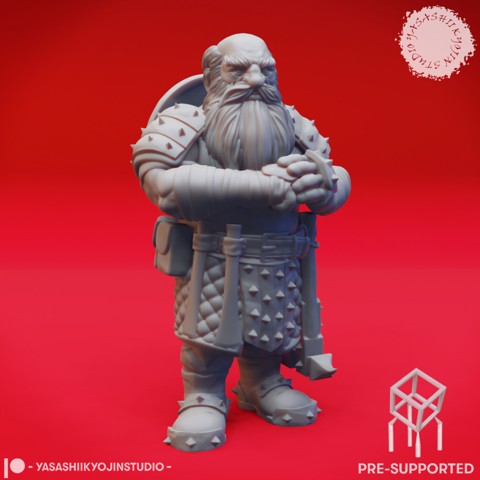 Image of Duergar - Knuckles - Tabletop Miniature (Pre-Supported)