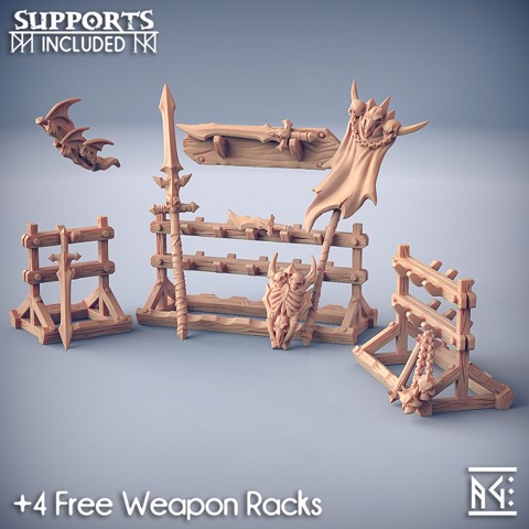 Image of Weapons for Loot & Racks (Soulless Vampires)