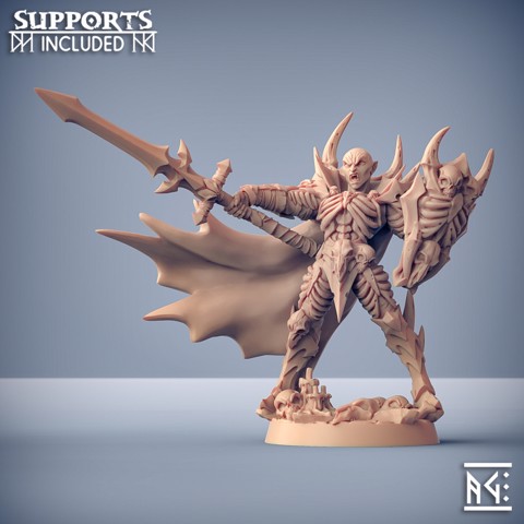 Image of Drakenmir The Bonelord - Necromancer Hero (Soulless Vampires)