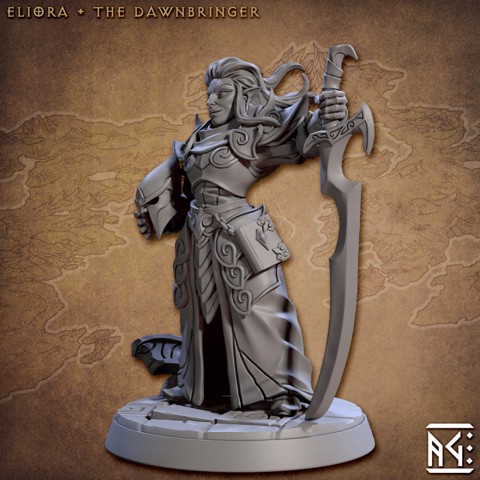 Image of Eliora the Dawnbringer (Noble Alfar)