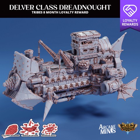 Image of Airship - Delver Class Dreadnought