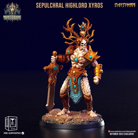 Image of Sepulchral Highlord Xyros