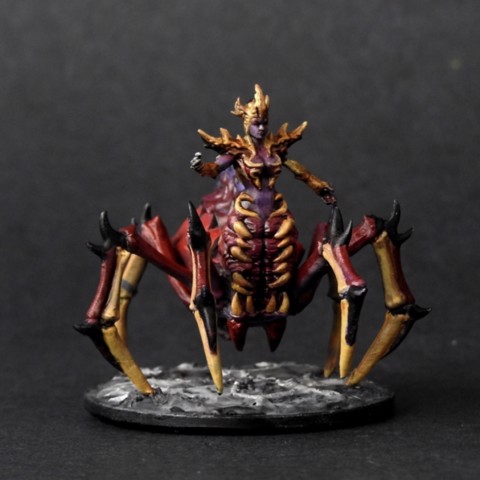 Image of With Base: Spider Queen