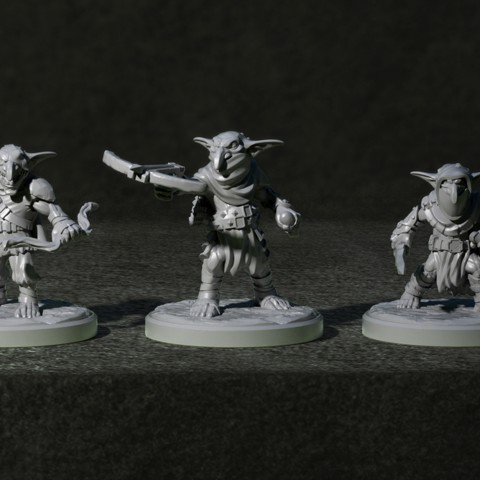 Image of Goblin Archer with Base