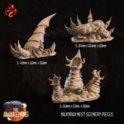 Image of Nilvorax Nest Scenery Pieces