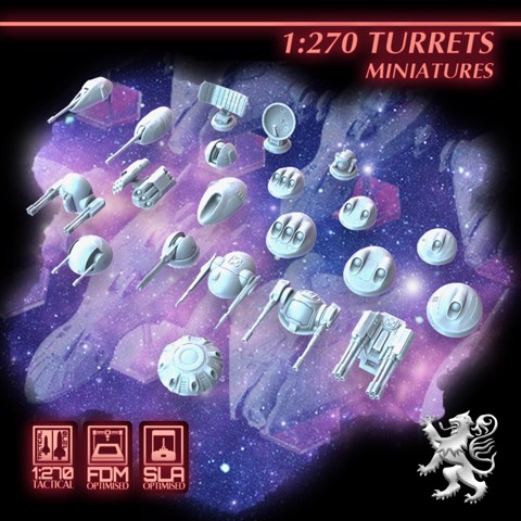 Image of 1:270 Turrets Miniatures