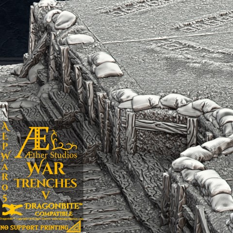 Image of AEPWAR05 – War Trenches V
