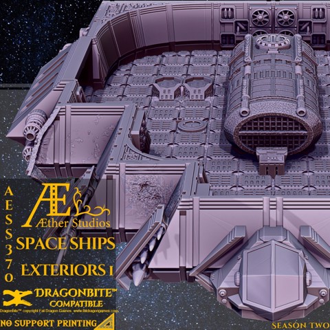 Image of AESS370 - Space Ship Exteriors 1