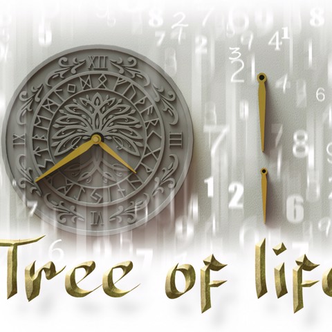 Image of Tree of life clock