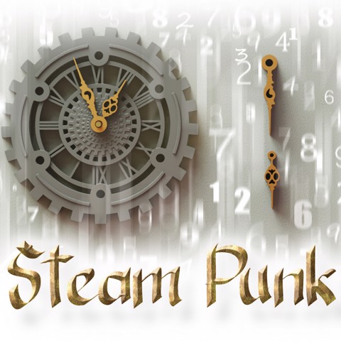 Image of Steampunk clock