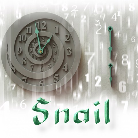 Image of Snail clock