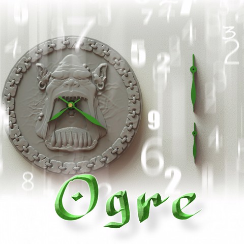 Image of Ogre clock