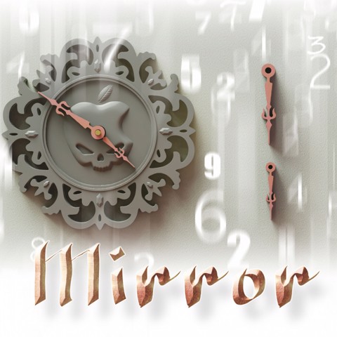 Image of Mirror clock