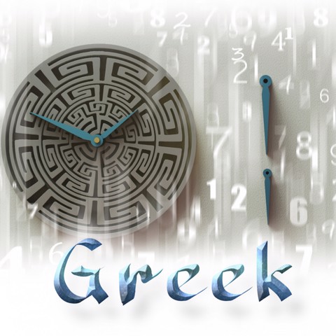 Image of Greek clock