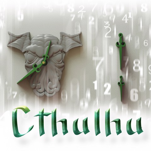 Image of Chtulhu clock