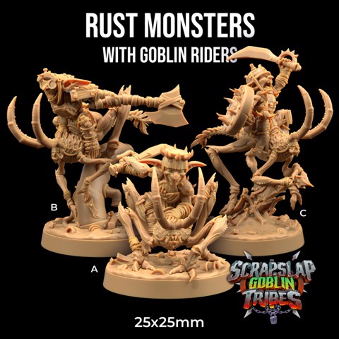 Image of Rust Monsters | PRESUPPORTED | Scrap Slap Goblin Tribes