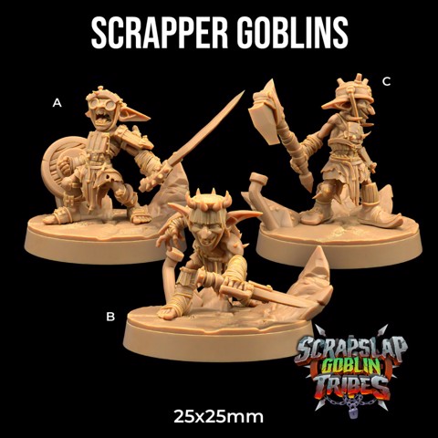 Image of Scrapper Goblins  | PRESUPPORTED | Scrap Slap Goblin Tribes