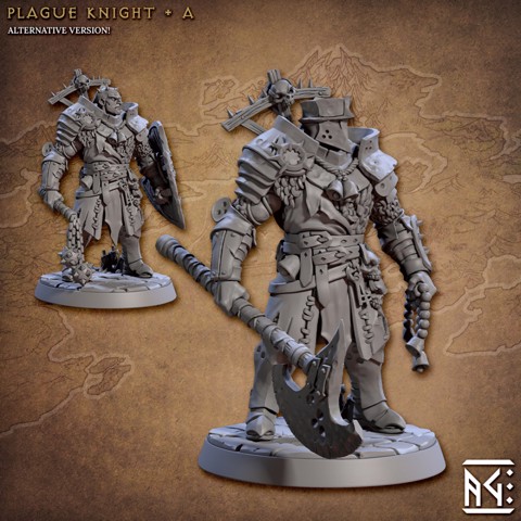 Image of Plague Knight - A (Rodburg Cultist of Melmora)