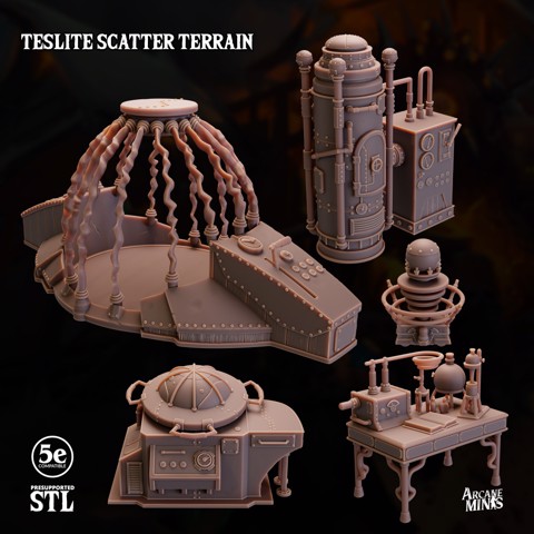 Image of Teslite Airship Scatter Terrain