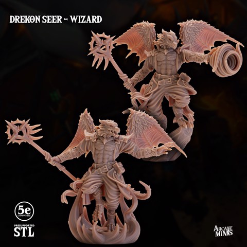 Image of Drekon Seer - Wizard