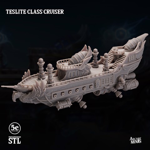 Image of Airship - Teslite Class Cruiser