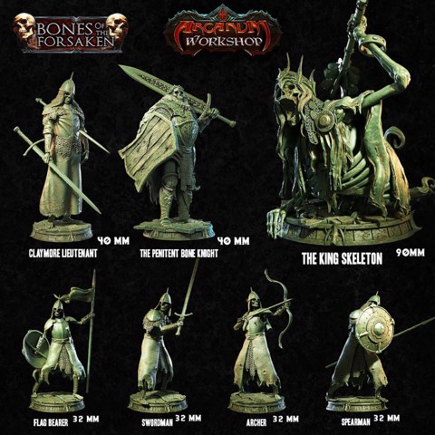 Image of Skeleton army of the King (complet pack)