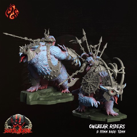 Image of Chaos Owlbear Riders