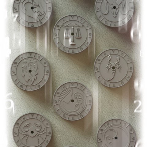 Image of Zodiac clocks