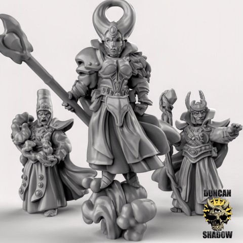 Image of High Elf Sorcerers (pre supported)