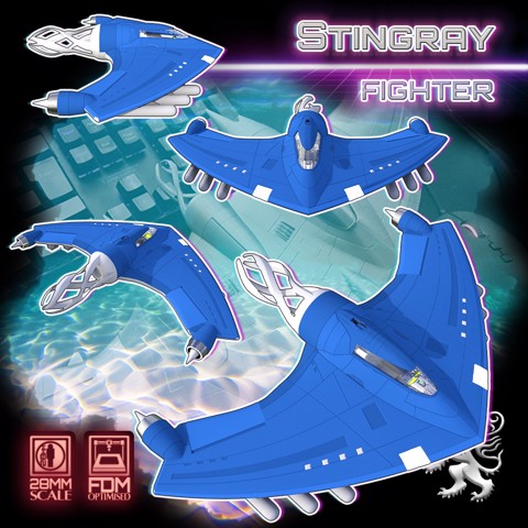Image of Stingray Transmedium Fighter