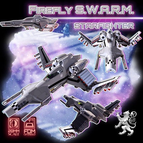 Image of ASF-09AS Firefly S.W.A.R.M. Starfighter