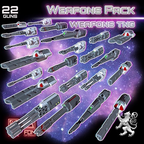 Image of Weapons Pack - Original Weapons TNG