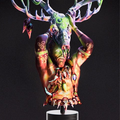 Image of Druid Bust