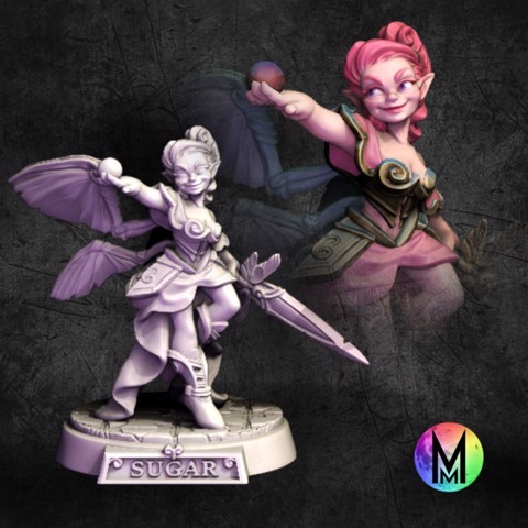 Image of Female fairy-  Sugar Plum Fairy ( part of the Nutcracker Set )