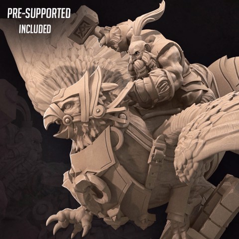 Image of Dwarf Gryphon Master [CURRENT TRIBES RELEASE]
