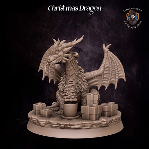 Image of Christmas dragon