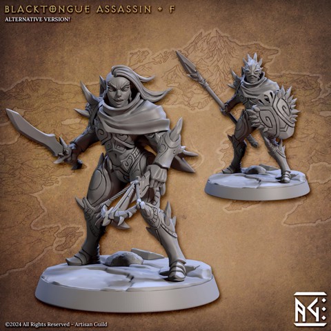 Image of Blacktongue Assassin - F (Blacktongue Assassins)