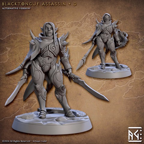 Image of Blacktongue Assassin - D (Blacktongue Assassins)