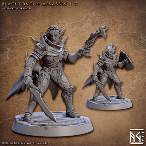 Image of Blacktongue Assassin - C (Blacktongue Assassins)